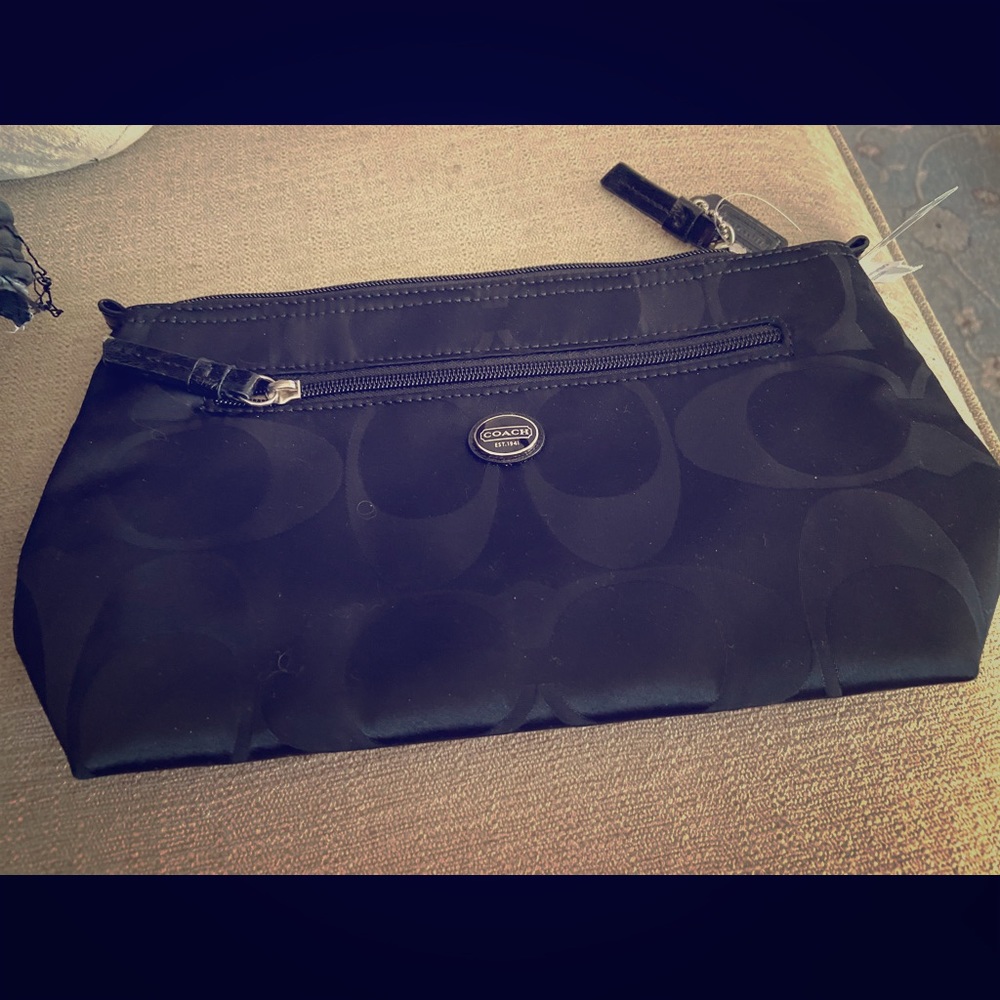 Coach small nylon clutch